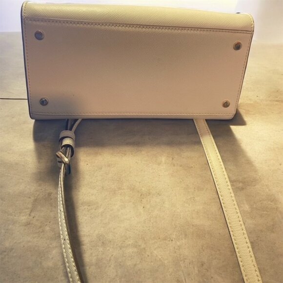 Kate Spade Staci Parchment White Medium Satchel Crossbody - Picture 4 of 4